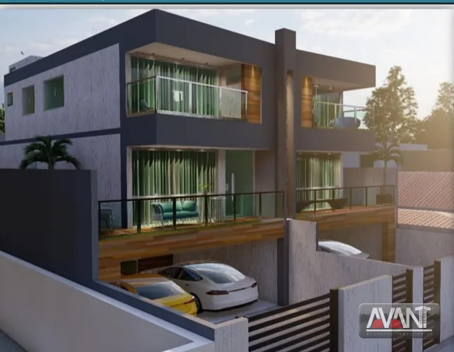 Casa Geminada Triplex 3 quartos com suíte e varanda - Planalto