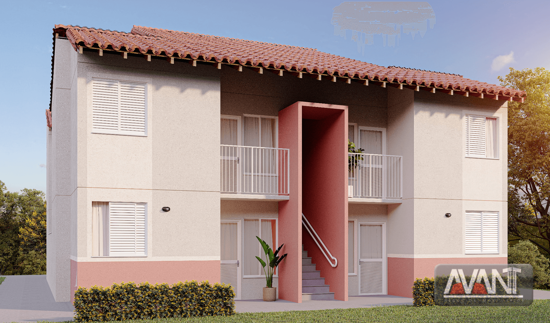 Casa geminada 2 quartos - Serra dourada